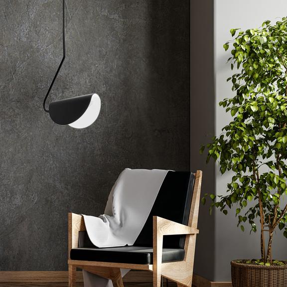 HÄNGANDE TAKLAMPA APP1263-1CP BLACK
