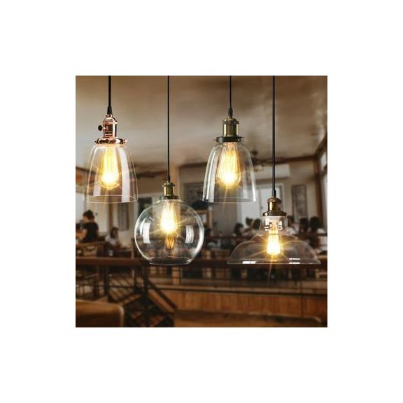 Glas hängande taklampa APP046-1CP Verto C