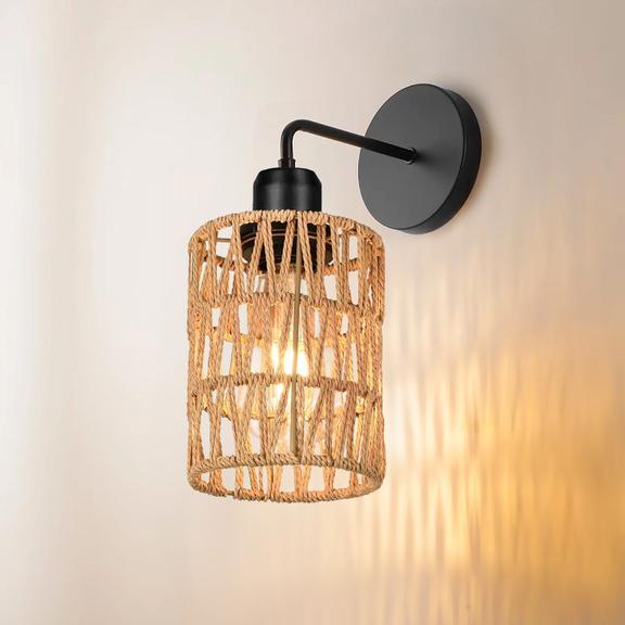Boho vägglampa väggarmatur APP1623-1W