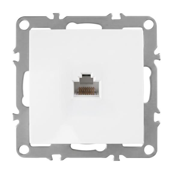 Розетка RJ45 OSTE JNH010-S WHITE