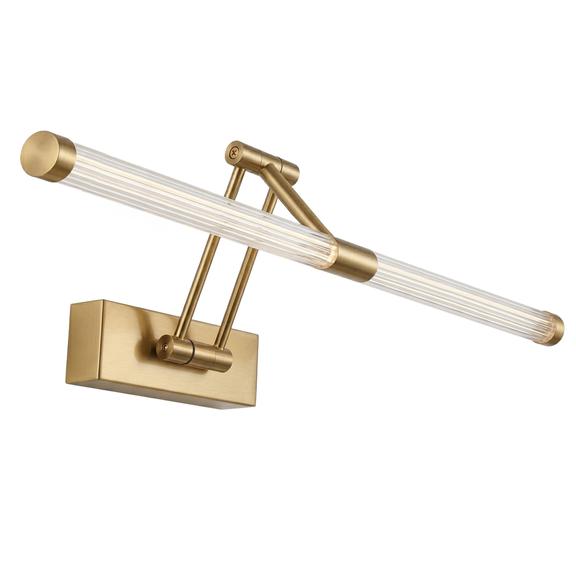 Kúpeľňové nástenné LED svietidlo APP1900-1W 60cm BRUSH GOLD