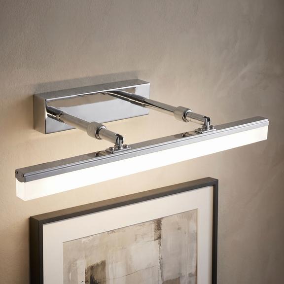 Badrum vägg LED-lampa APP1869-1W 40cm CHROME