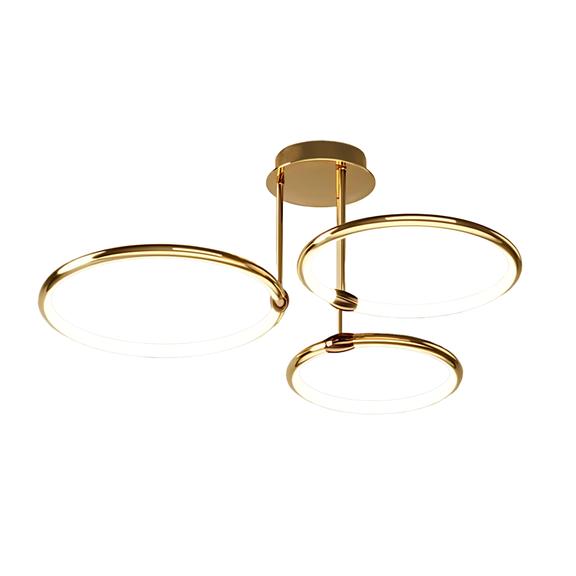 Taklampa G122-3C LED-plafond GULD