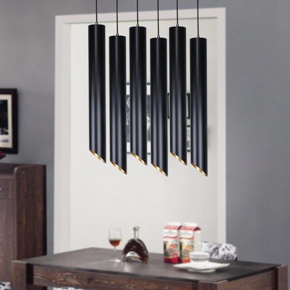 HÄNGANDE TAKLAMPA 30 CM APP574-1CP Svart