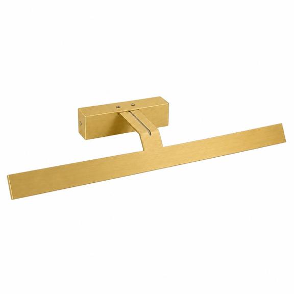 Badrum vägg LED-lampa SWE008-1W 58cm BRUSH GOLD