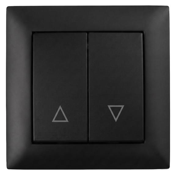 Interrupteur pour Store Vénitien avec Cadre OSTE JNH009-W BLACK