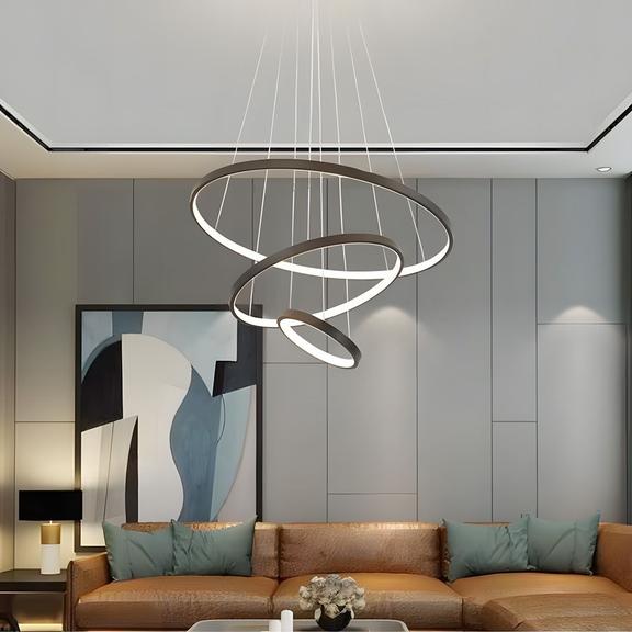 TAKLAMPA HÄNGANDE LED LHJ013-CP3 Svart