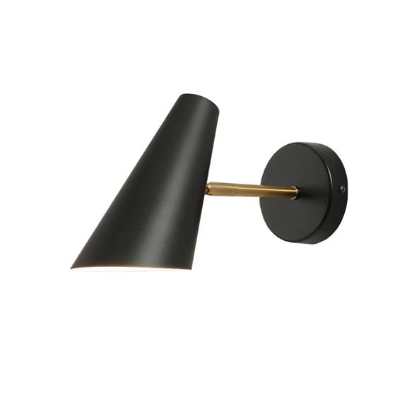 VÄGGLAMPA VÄGGLJUS APP1141-1W Svart
