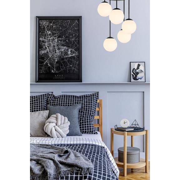 HÄNGANDE TAKLAMPA APP1816-5CPR SVART