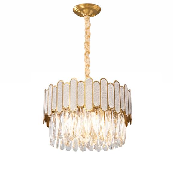 Hängande taklampa APP1746-4CP 40 cm Guld