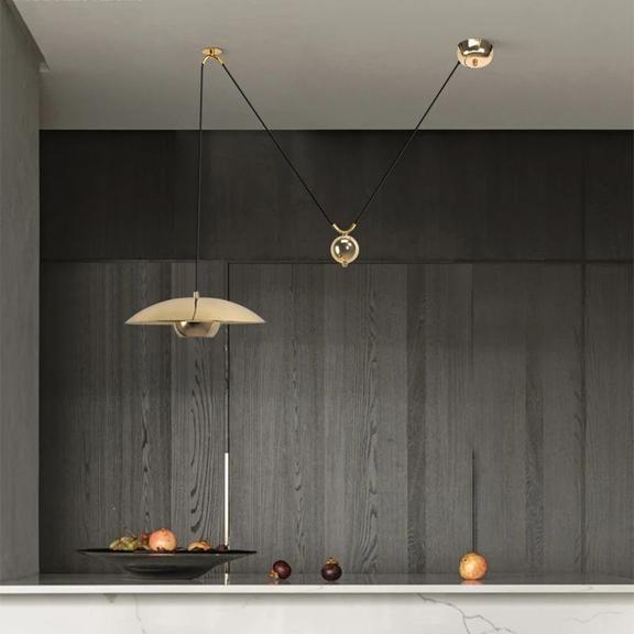 HÄNGENDE TAKLAMPA APP1451-1CP Guld
