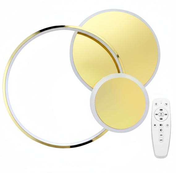 Taklampa APP1710-C LED-plafond Guld + fjärrkontroll