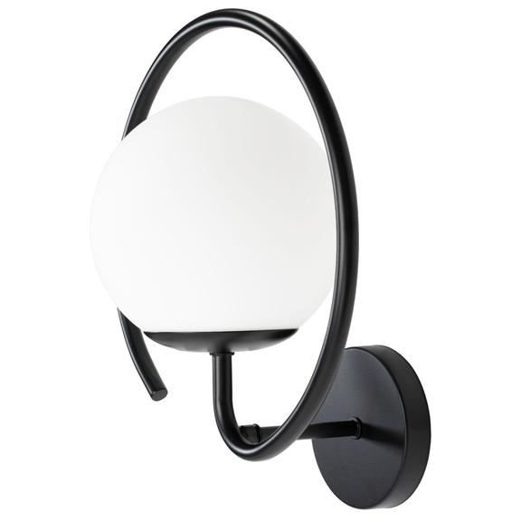 VÄGGLAMPA VÄGGLYKTA APP1152-1W Svart
