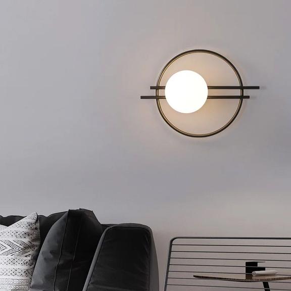 VÄGGLAMPA VÄGGLAMPA APP1435-W SVART
