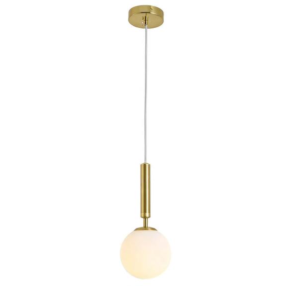 HÄNGLAMPA GLASKULA G108-1W GULD E27