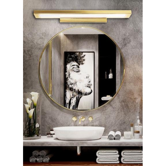 LED vägglampa guld 60 cm APP837-1W
