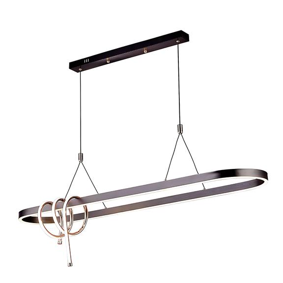 Hängande LED-lampa LHJ040-CP 120 cm SVART