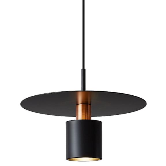 Hänglampa APP1145-1CP Svart Roséguld