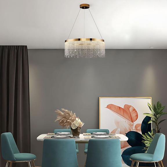 HÄNGLAMPA LED APP1730-1CP Guld 40 cm