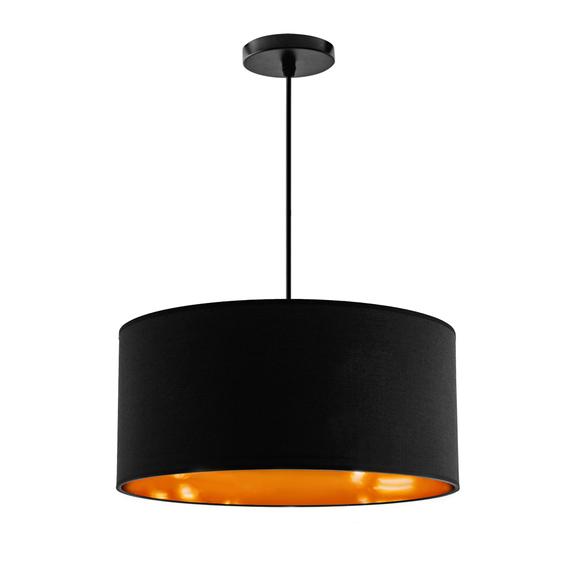 Hänglampa 40 cm APP620-1CP Svart