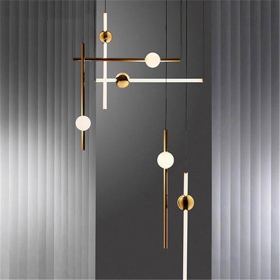 LED-takpendel APP478-CP Vit