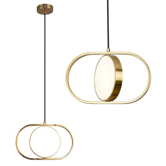 Hängande LED-lampa APP1555-CP Guld
