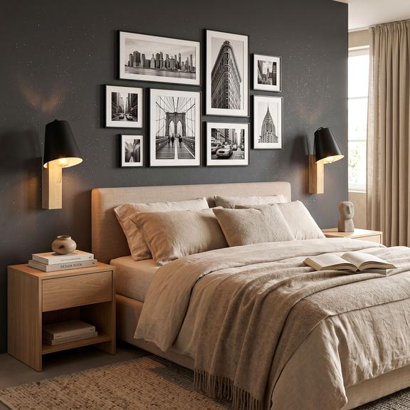 VÄGGLAMPA LOFT APP1279-1W SVART