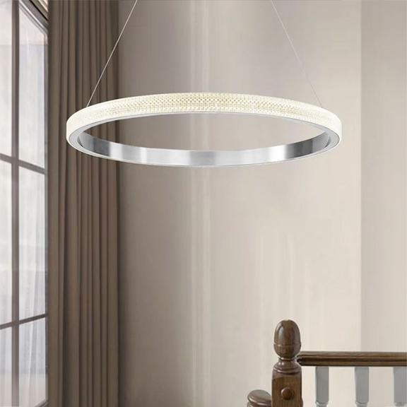 TAKLAMPA HÄNGANDE LED APP1511-CP KROM